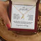 Mother of the Groom Nacklace Gift from Loving Son | Wedding Keepsake for Mom