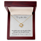 Wedding Gift To My Bonus Mom, Step Mother Of The Bride Necklace Gift, Wedding Gift for Step Mother,