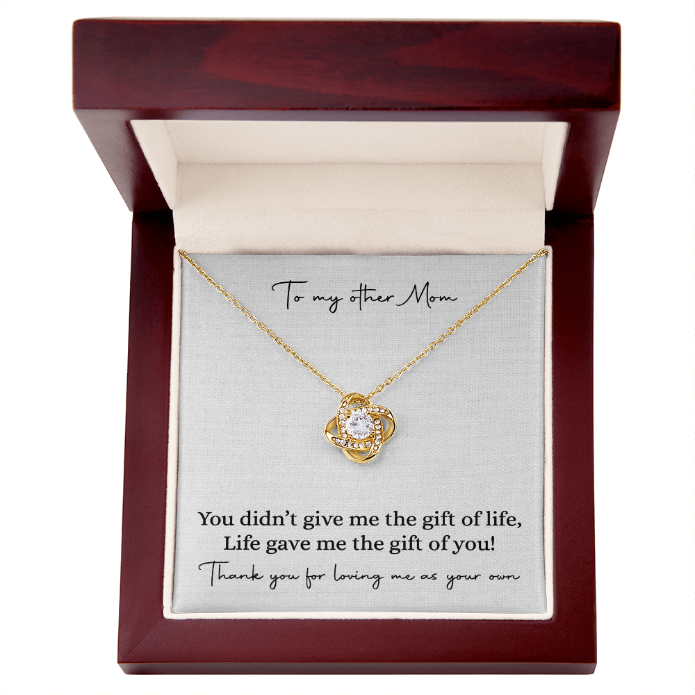 Wedding Gift To My Bonus Mom, Step Mother Of The Bride Necklace Gift, Wedding Gift for Step Mother,