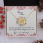 Bonus Mom Necklace Gift, Step Mom Gift from Bride, Mother in Law Gift from Bride, MIL Wedding Gift, Step Mother of the Bride Gift Jewelry