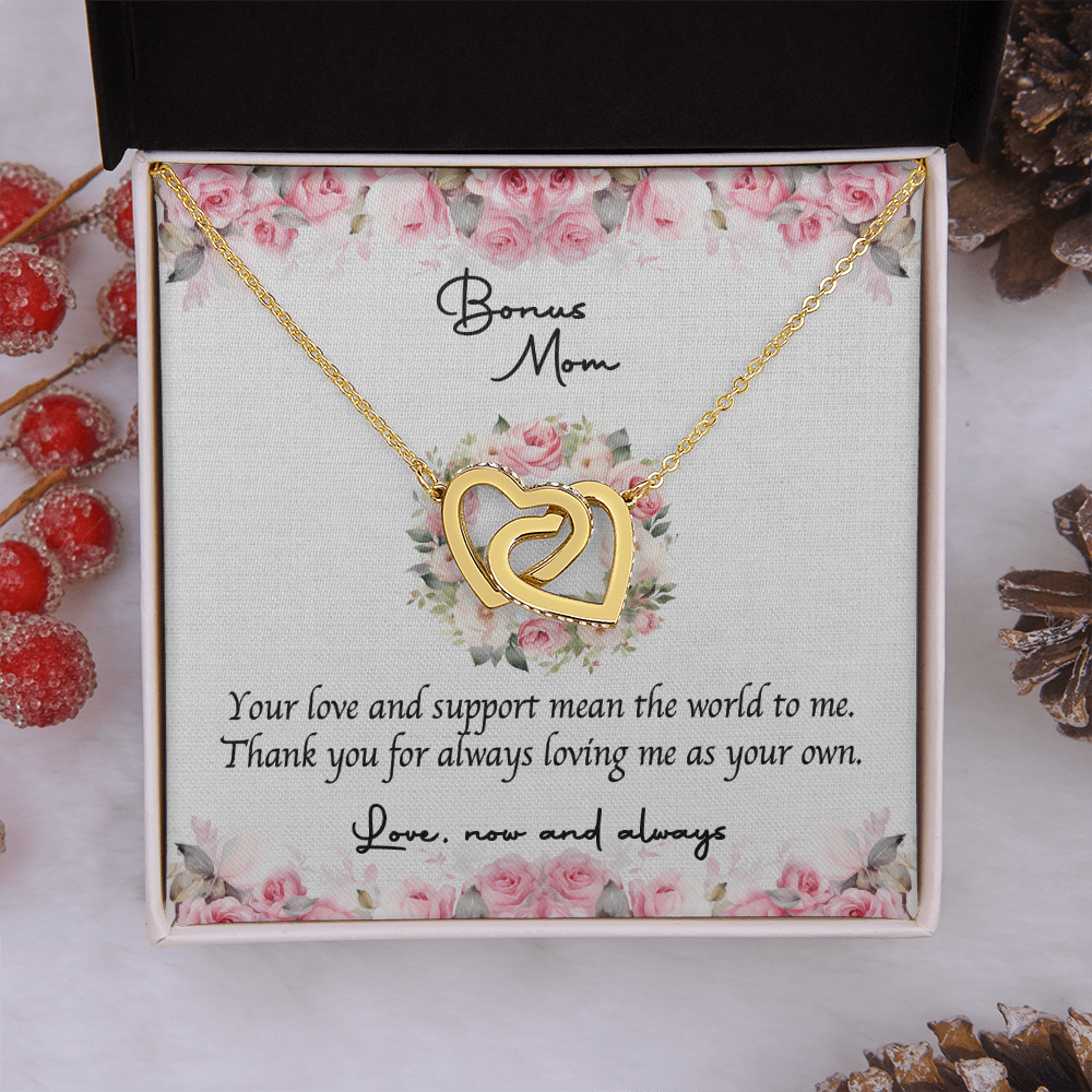 Bonus Mom Necklace Gift, Step Mom Gift from Bride, Mother in Law Gift from Bride, MIL Wedding Gift, Step Mother of the Bride Gift Jewelry