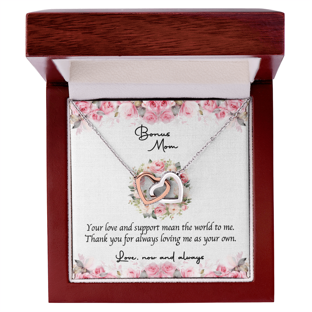 Bonus Mom Necklace Gift, Step Mom Gift from Bride, Mother in Law Gift from Bride, MIL Wedding Gift, Step Mother of the Bride Gift Jewelry